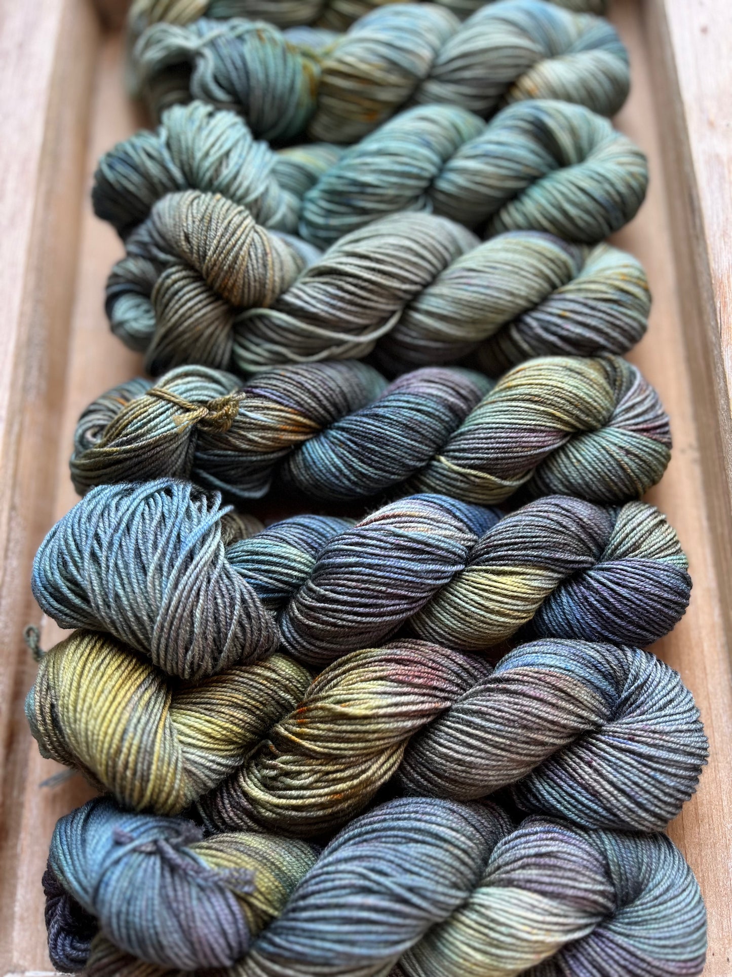 15 Skein Mini Yarn Fade - Squishy Sock Base
