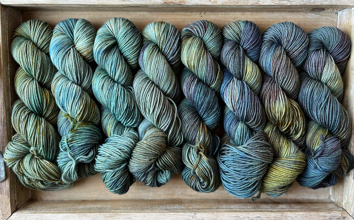 15 Skein Mini Yarn Fade - Squishy Sock Base