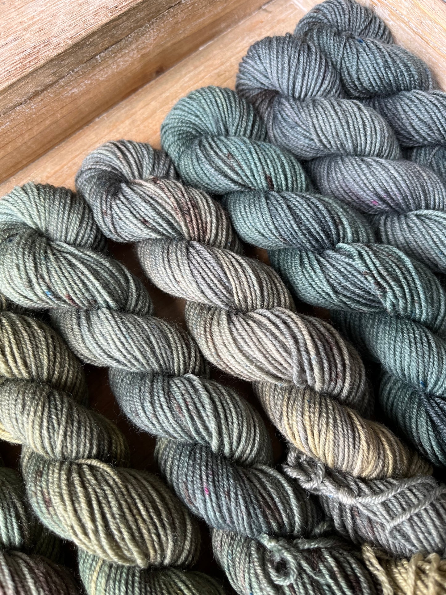 12 Skein Mini Yarn Fade - Squishy Sock Base