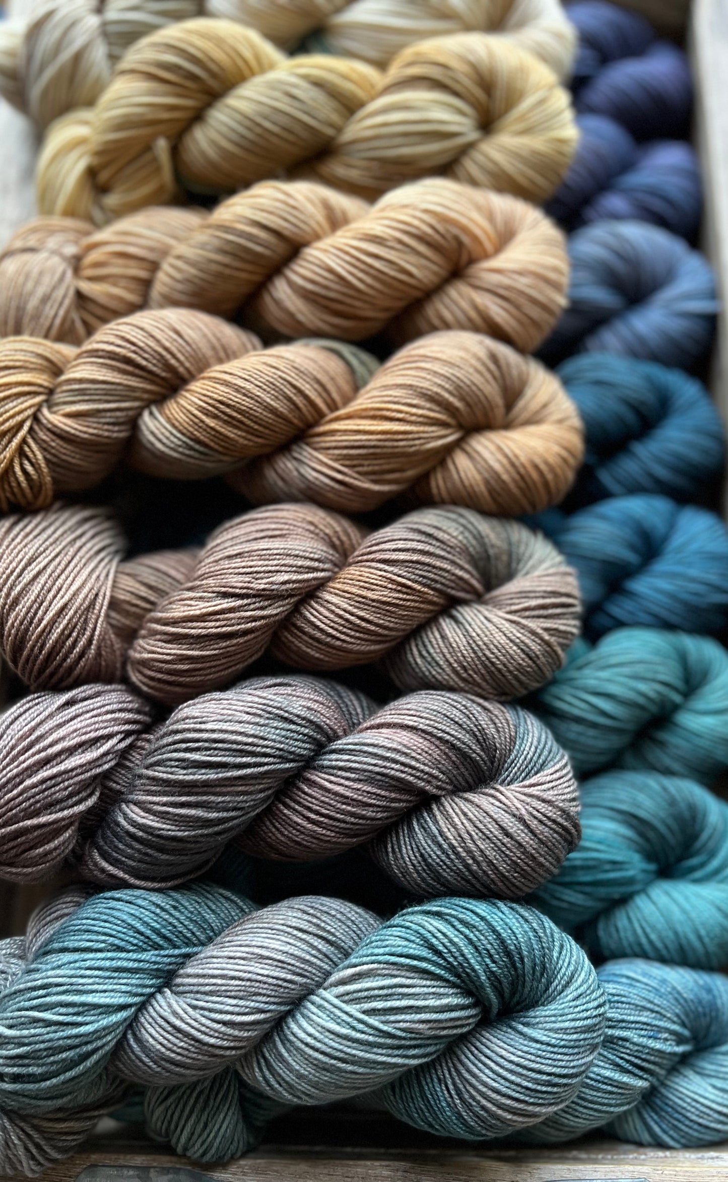 15 Skein Mini Yarn Fade - Squishy Sock Base