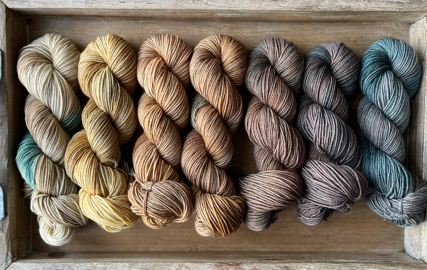 15 Skein Mini Yarn Fade - Squishy Sock Base