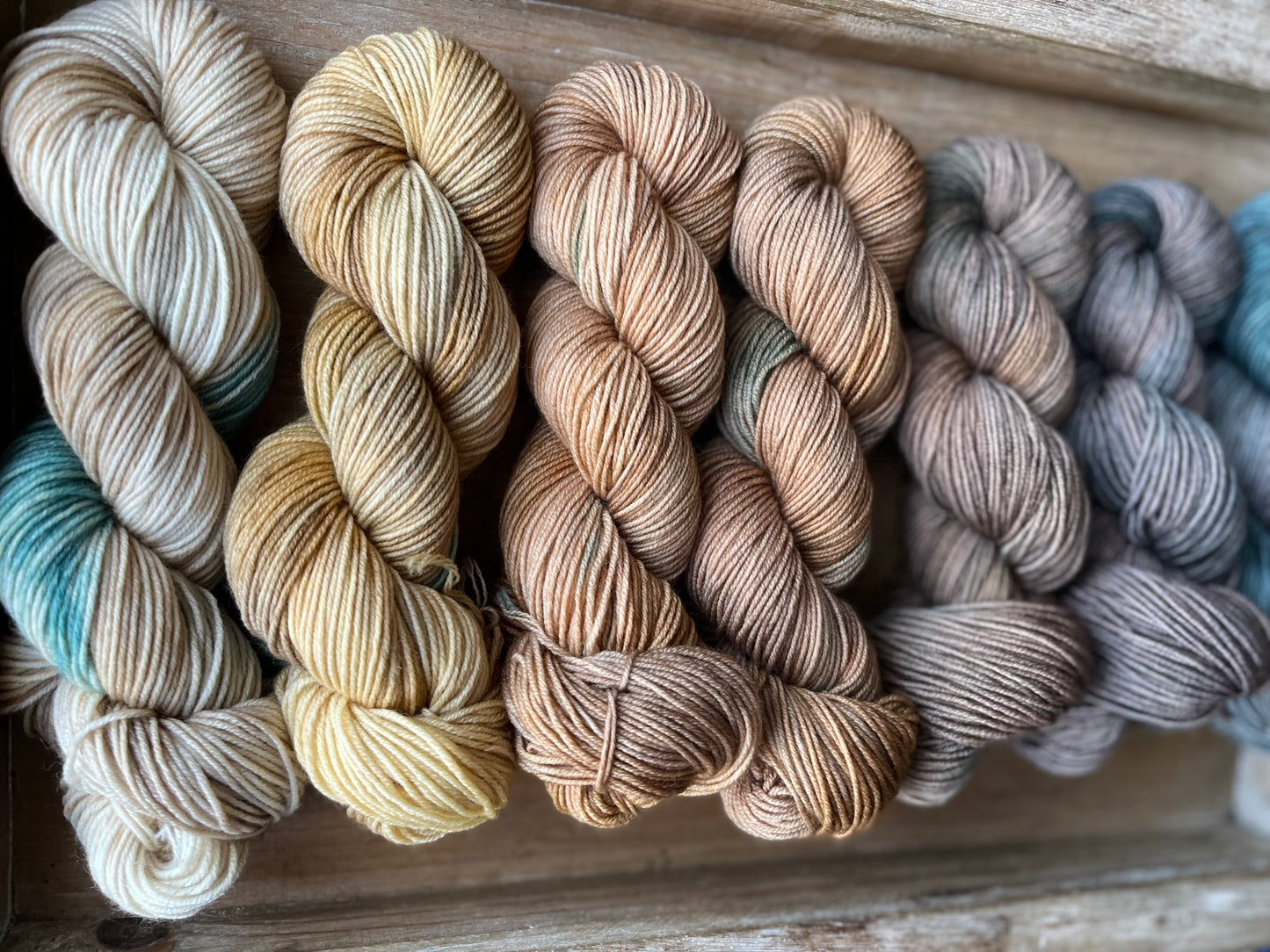 15 Skein Mini Yarn Fade - Squishy Sock Base