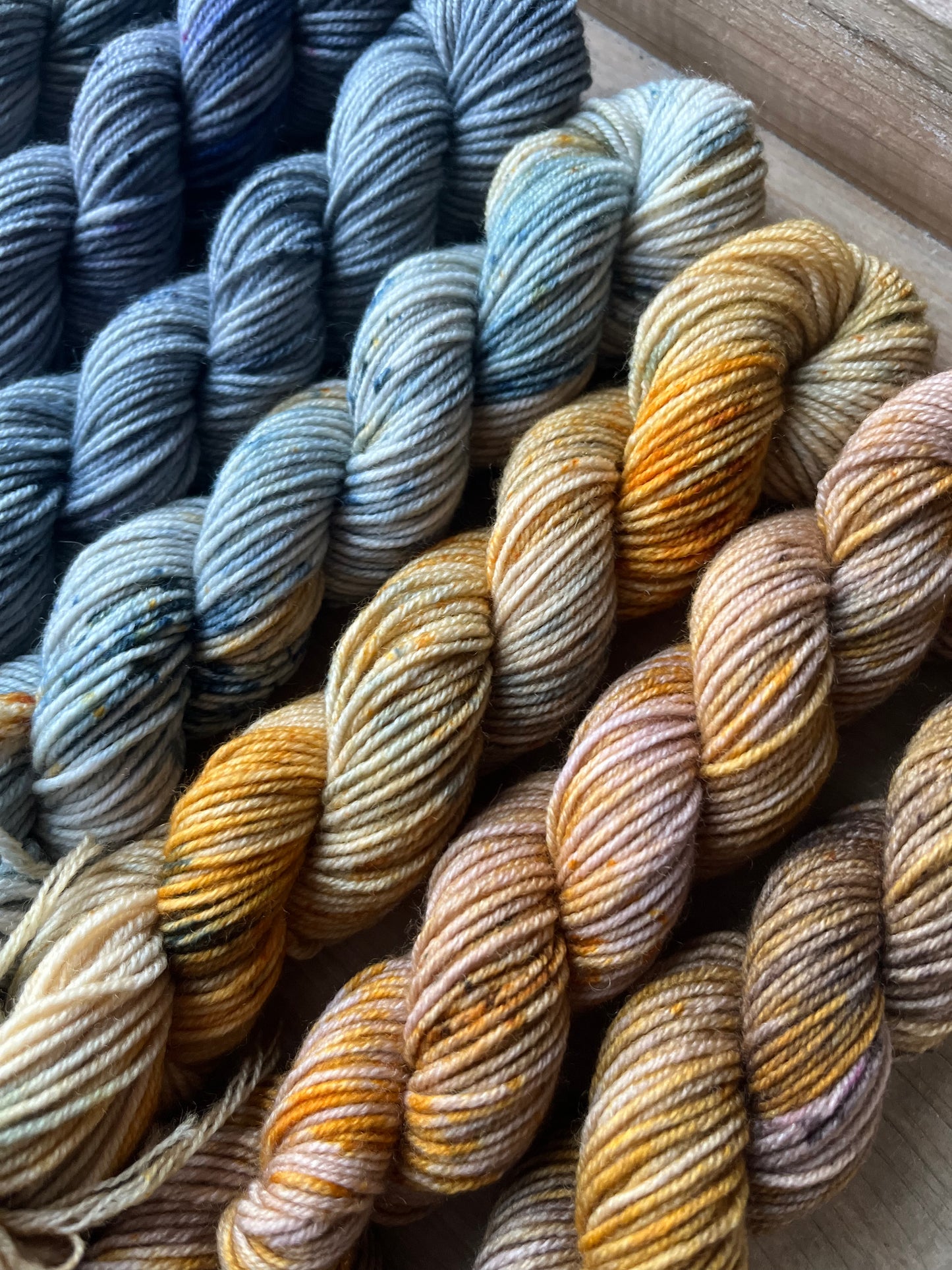 10 Skein Mini Yarn Fade - Squishy Sock Base