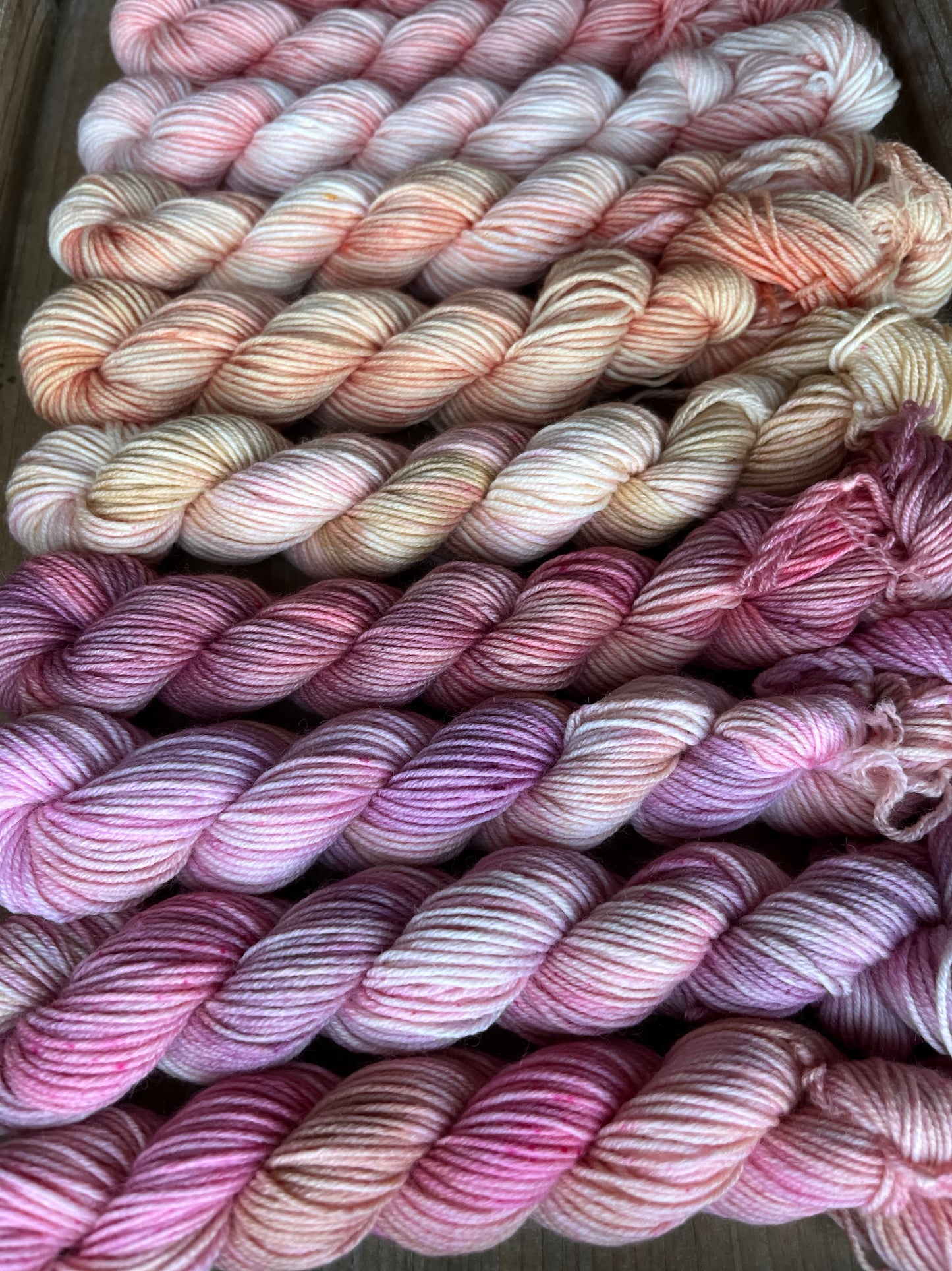 10 Skein Mini Yarn Fade - Squishy Sock Base