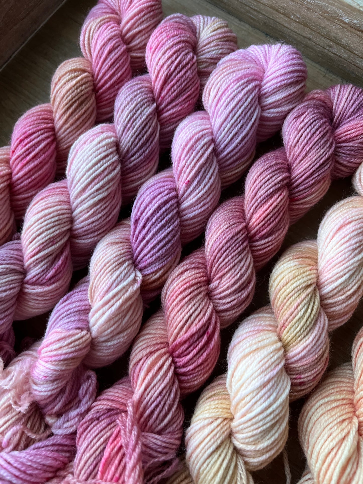 10 Skein Mini Yarn Fade - Squishy Sock Base