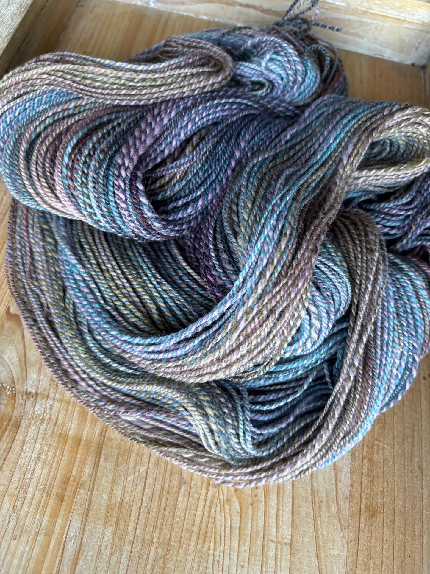 Hand Spun Yarn - 100% Untreated Merino Wool