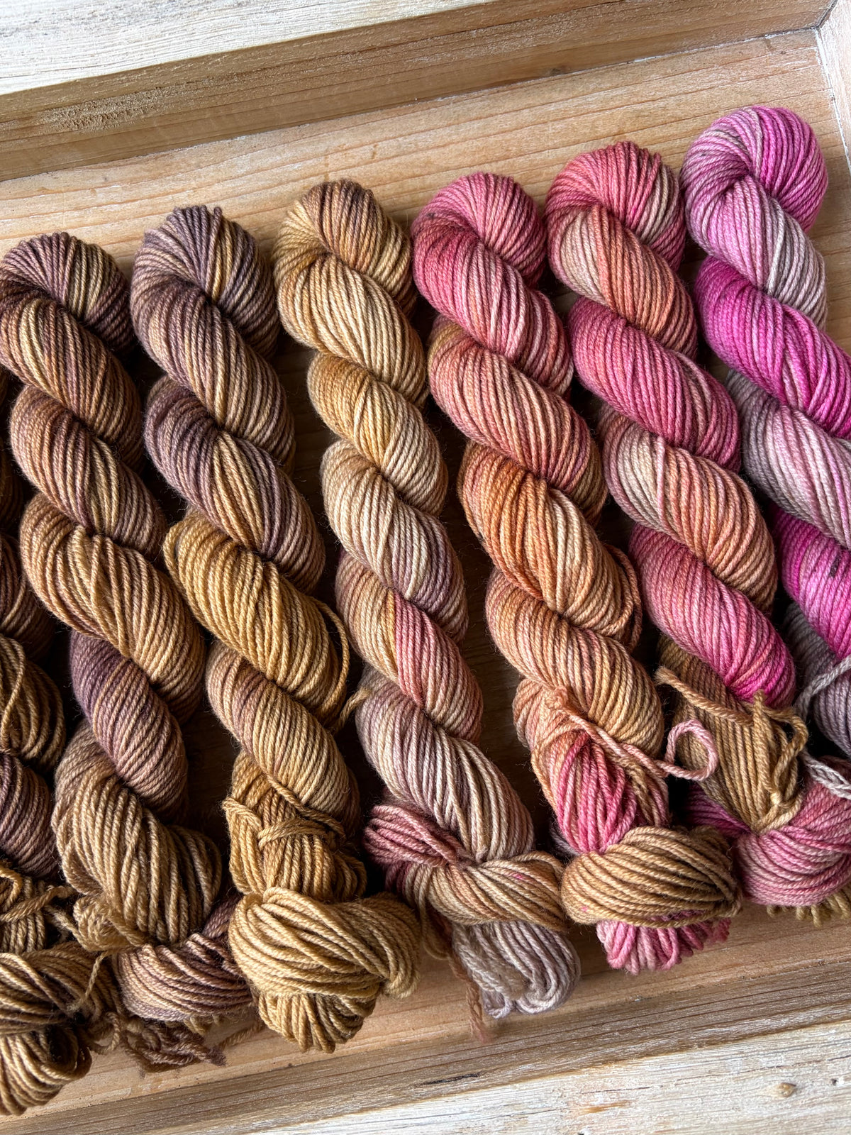 10 Skein Mini Yarn Fade - Squishy Sock Base