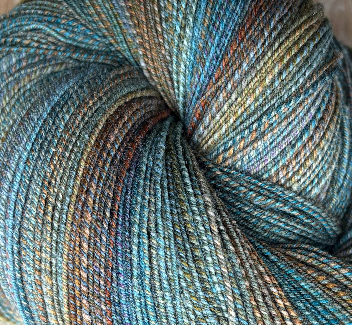 Hand Spun Yarn - 100% Untreated Targhee Wool
