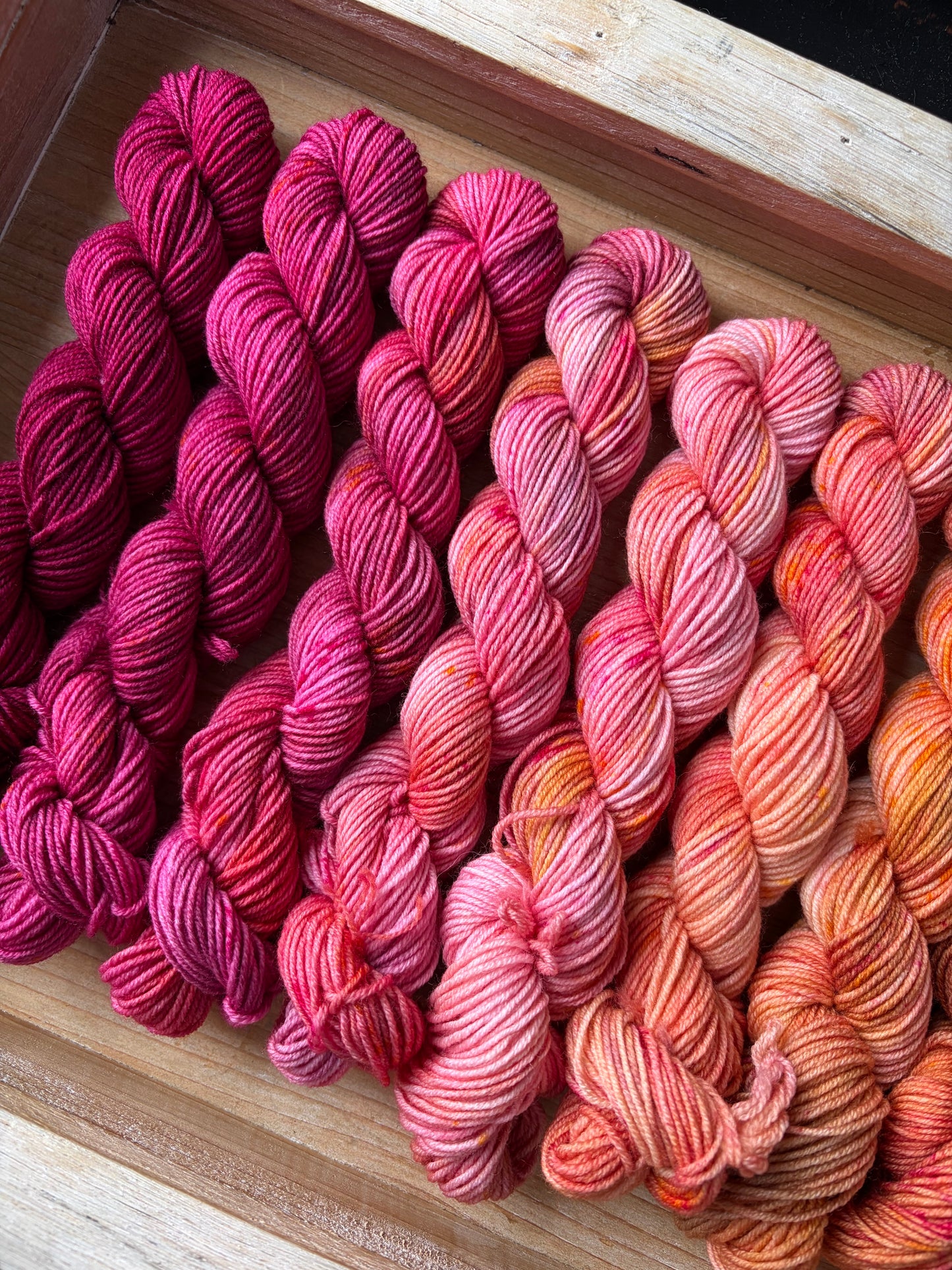 10 Skein Mini Yarn Fade - Squishy Sock Base