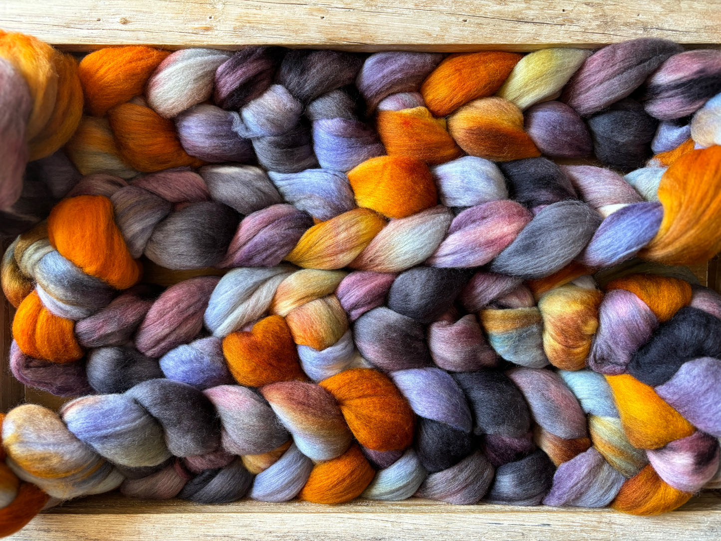 Flicker and Flame - 100 grams of Spinning Fibre