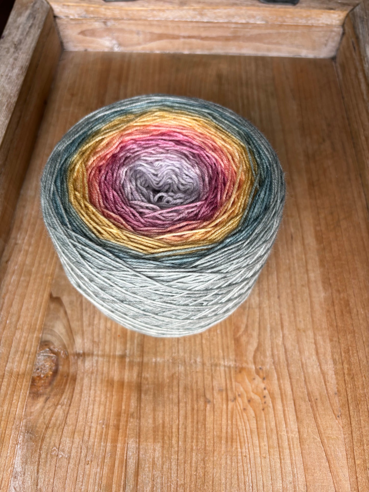 Hand Dyed Yarn Gradient
