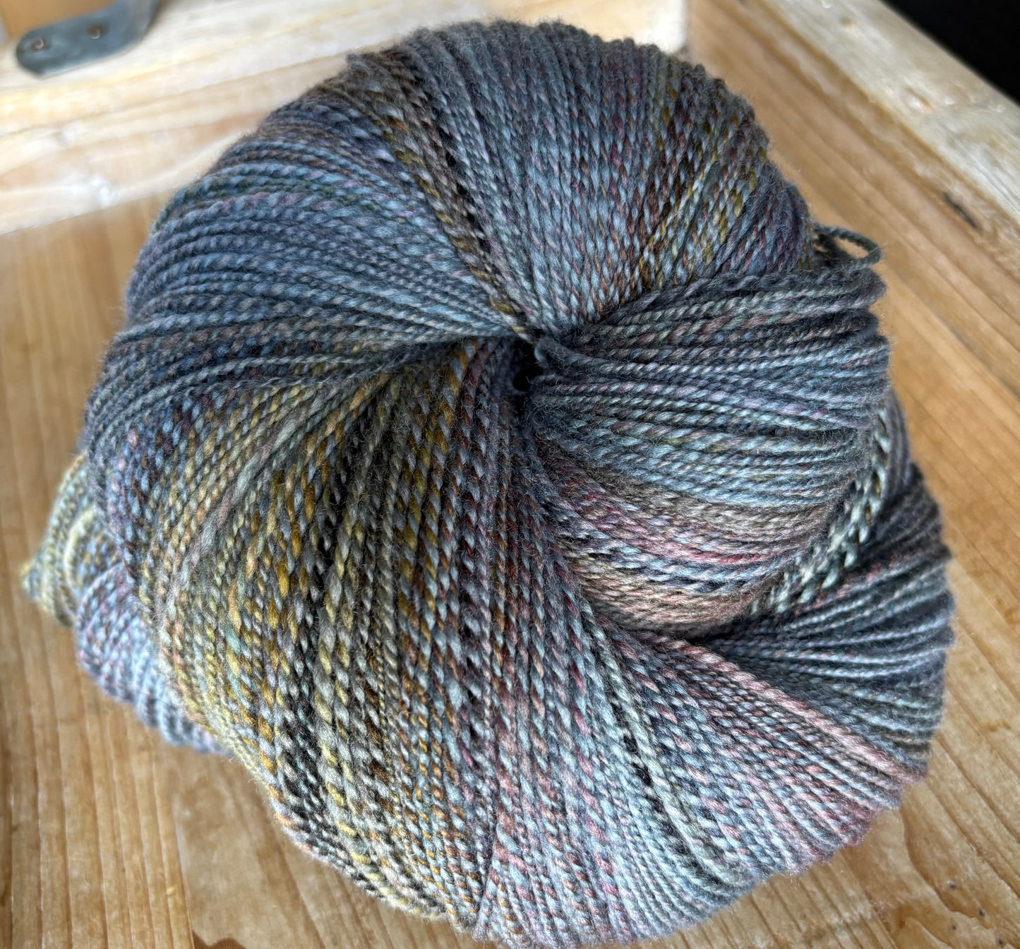 Hand Spun Yarn - 100% Untreated Merino Wool