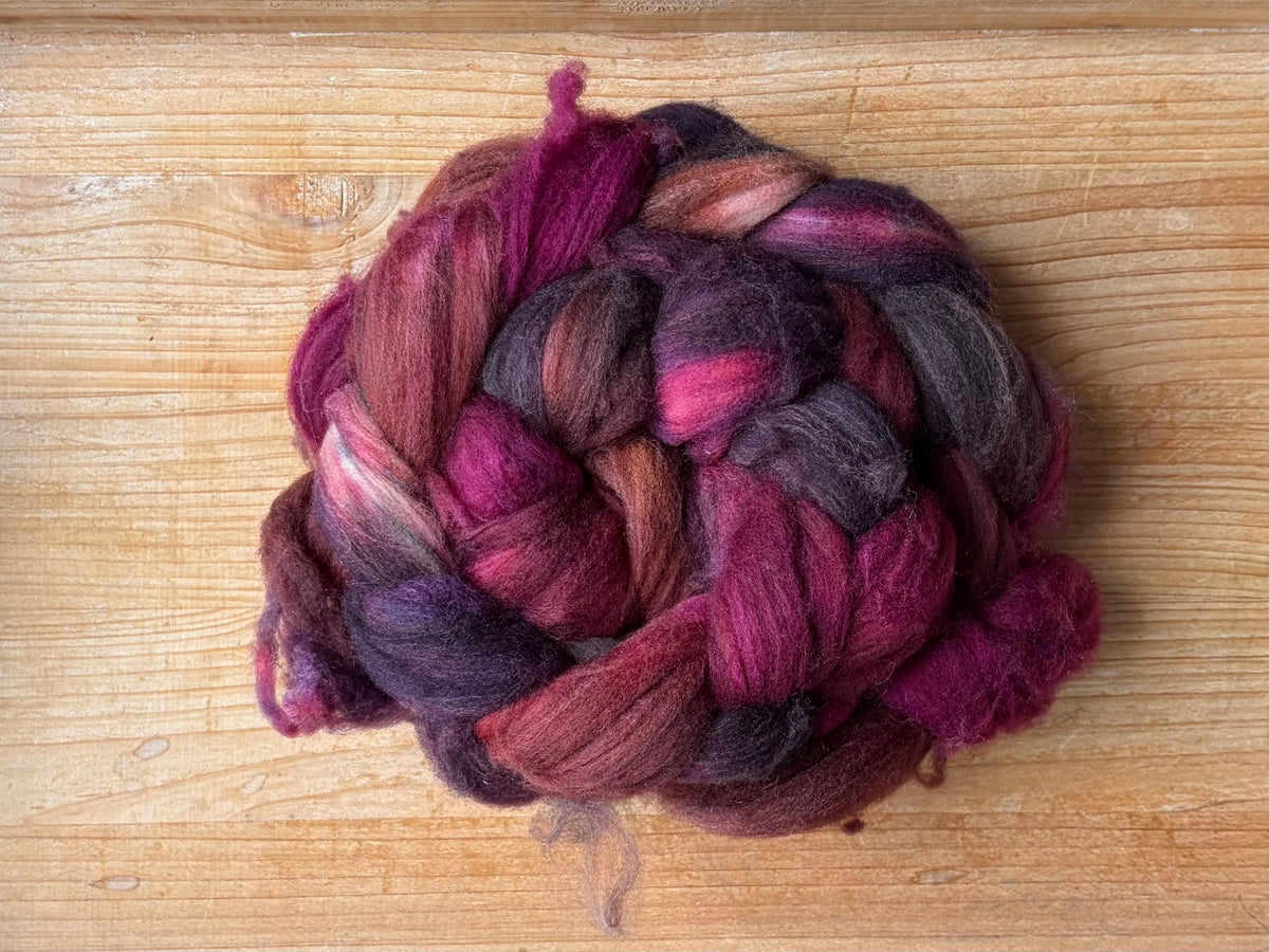 Hand Spun Yarn - 80% Superwash Merino and 20% Nylon Wool