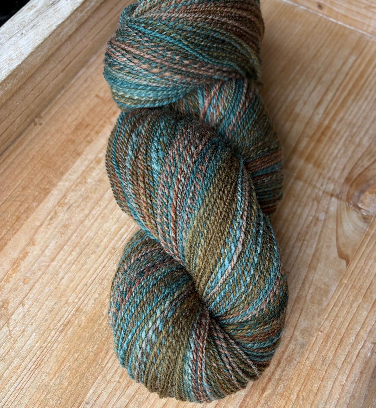 Hand Spun Yarn - 80% Superwash Merino/20% Nylon