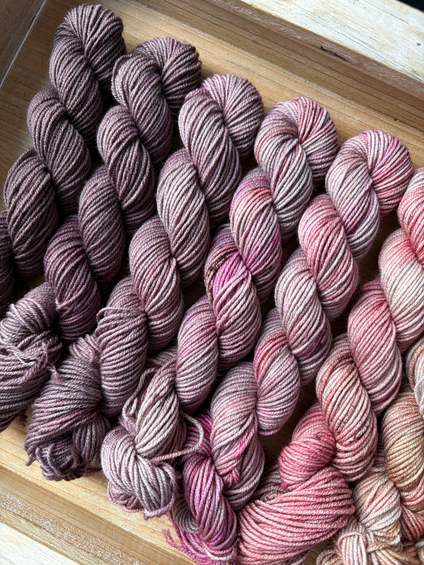 10 Skein Mini Yarn Fade - Squishy Sock Base