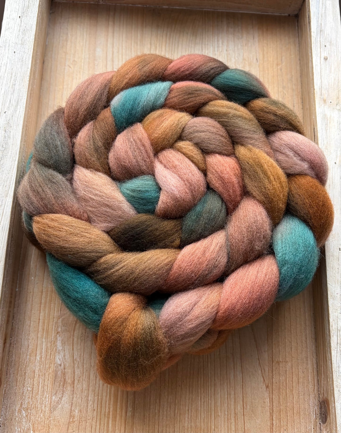Polwarth - 22 Micron - One of a Kind Batch - 100 grams of Spinning Fibre - Hand Dyed Combed Top