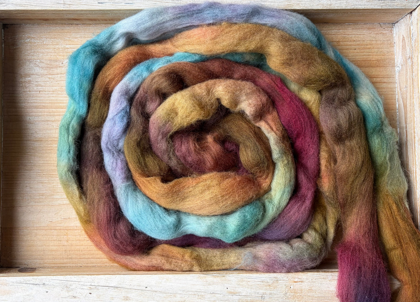 Hand Spun Yarn - 100% Polwarth - Sweater Quantity