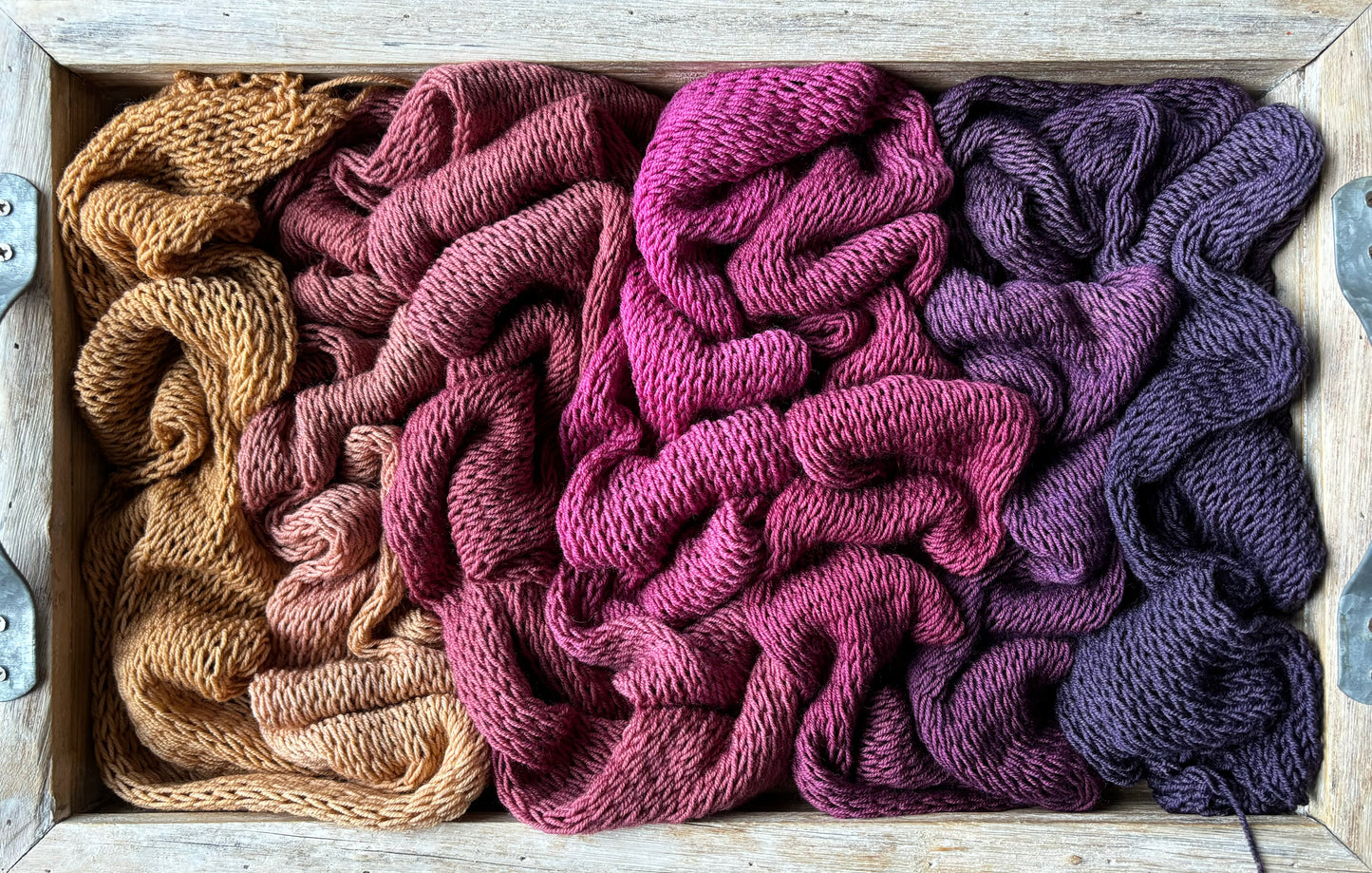 Hand Dyed Yarn Gradient