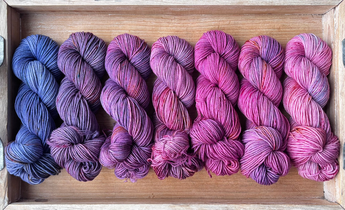 15 Skein Mini Yarn Fade - Squishy Sock Base