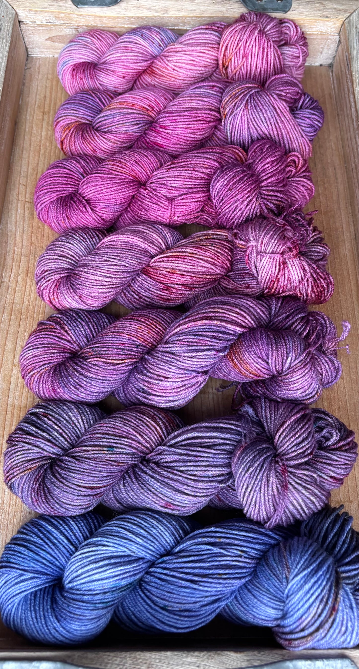 15 Skein Mini Yarn Fade - Squishy Sock Base