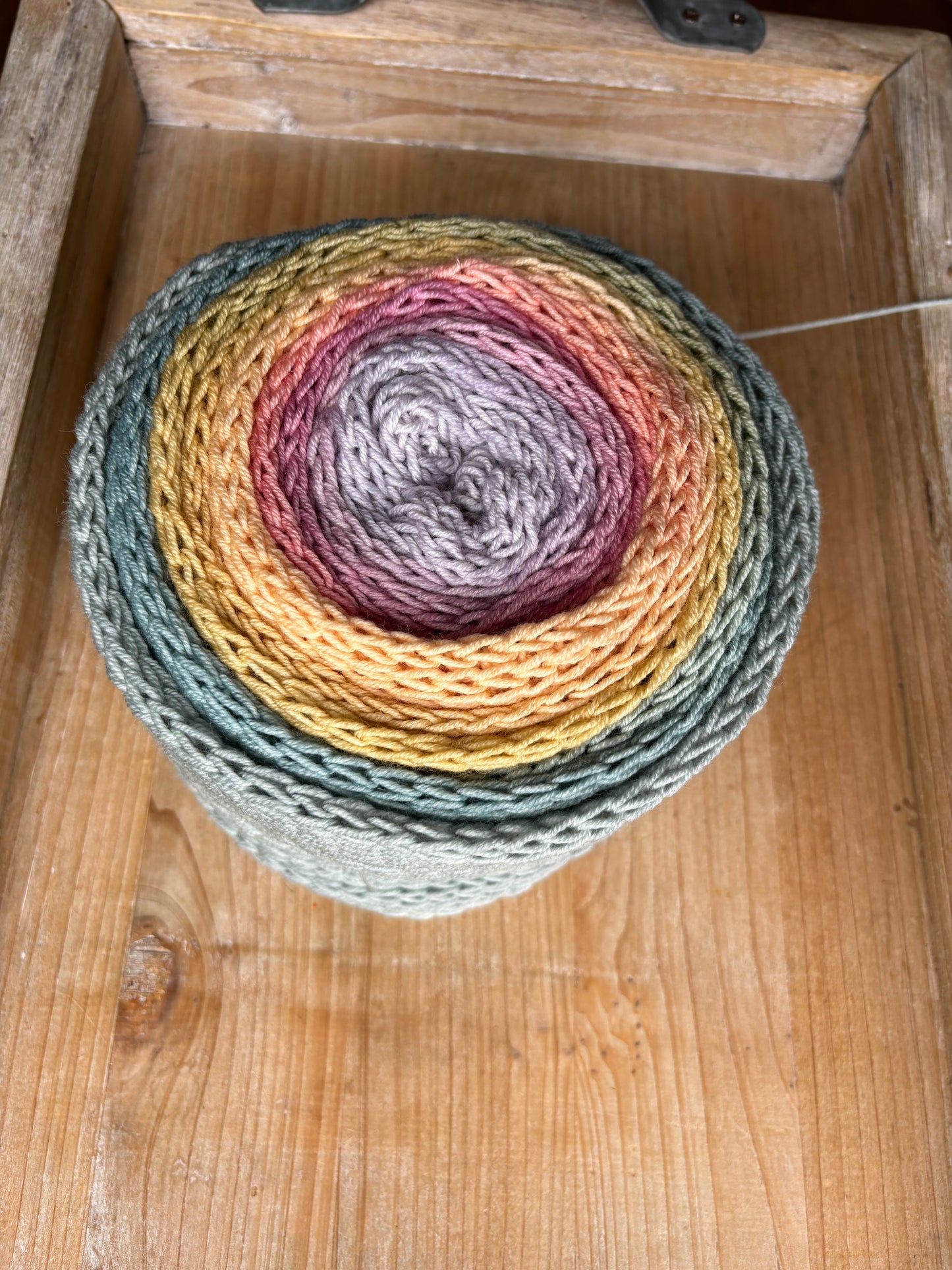 Hand Dyed Yarn Gradient