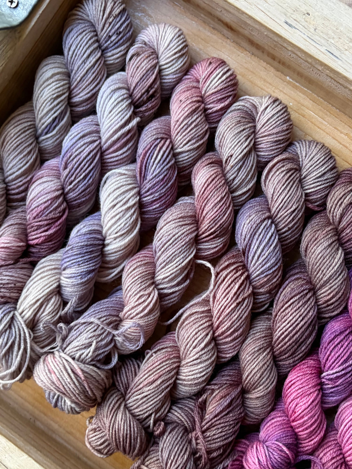 24 Skein Mini Yarn Fade - Squishy Sock Base