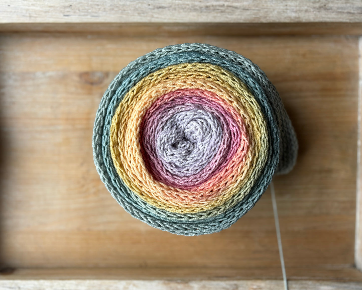 Hand Dyed Yarn Gradient