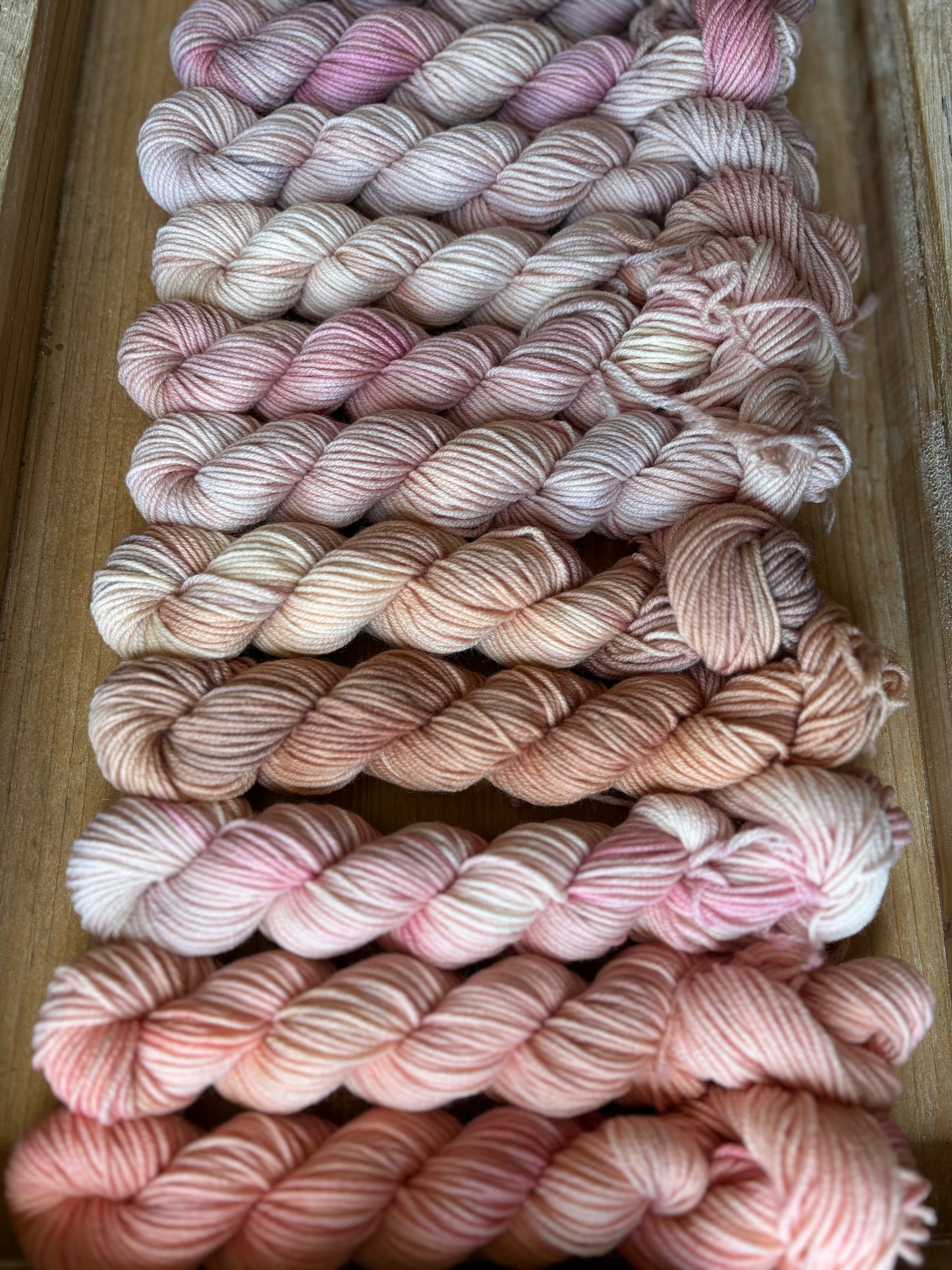 24 Skein Mini Yarn Fade - Squishy Sock Base