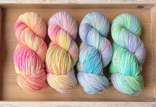 4 Skein Fade on Squishy Sock Base