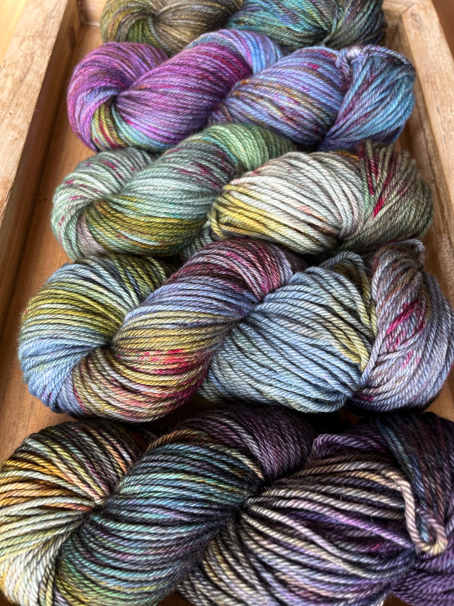 5 Skein Yarn Fade on Classic Worsted Base