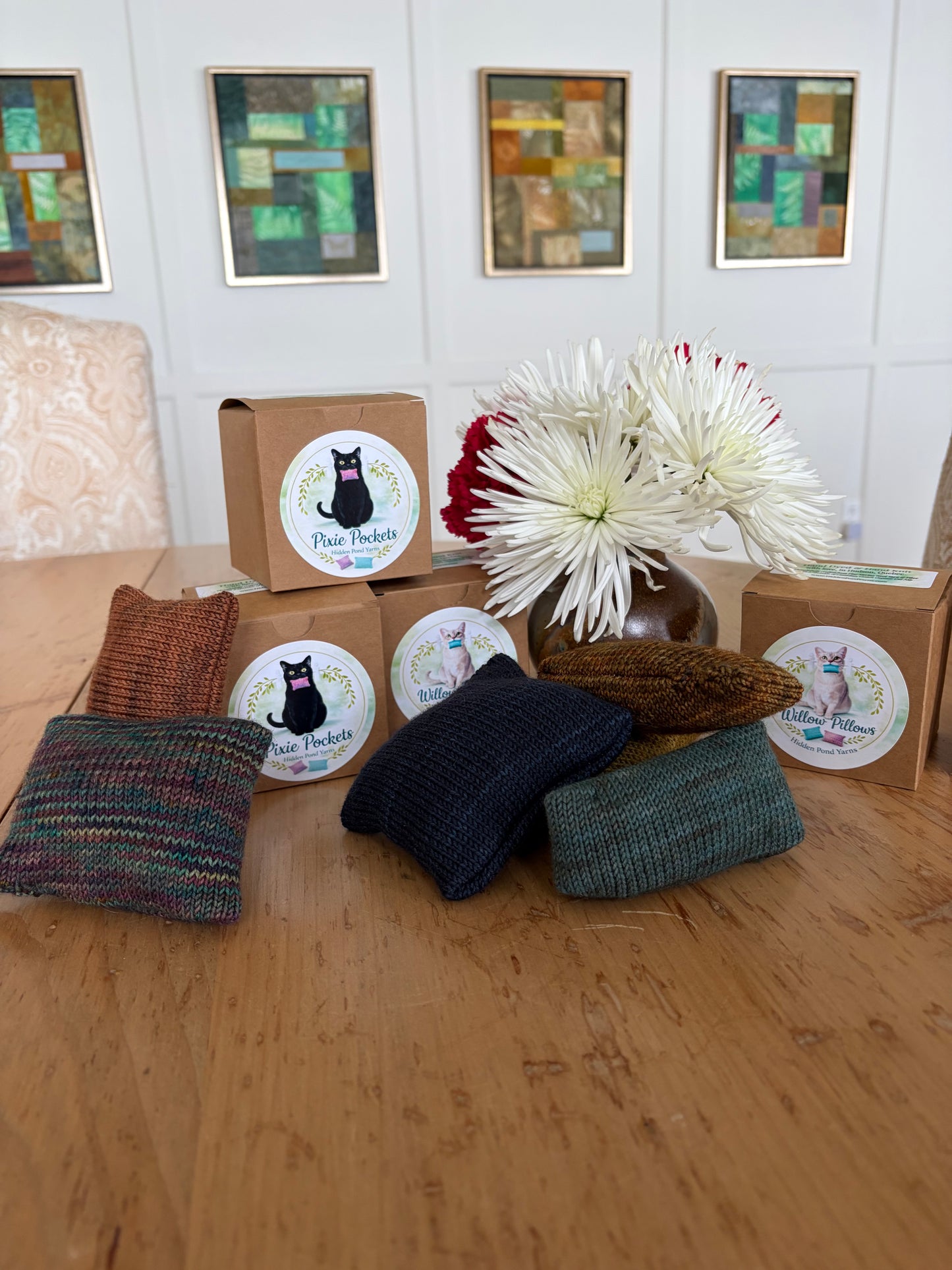 Willow Pillows & Pixie Pockets