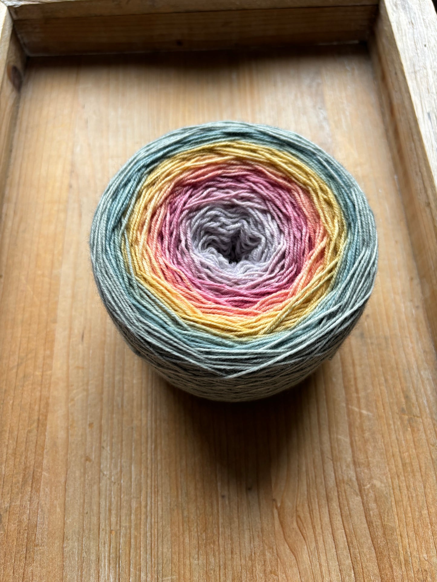 Hand Dyed Yarn Gradient