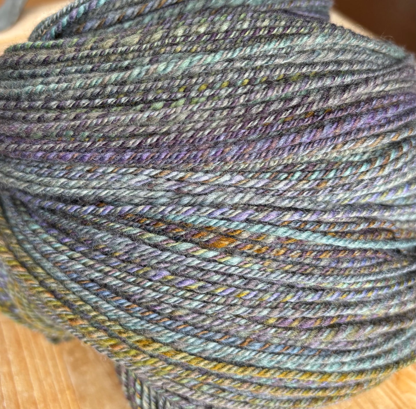 Hand Spun Yarn - 100% Untreated Merino Wool