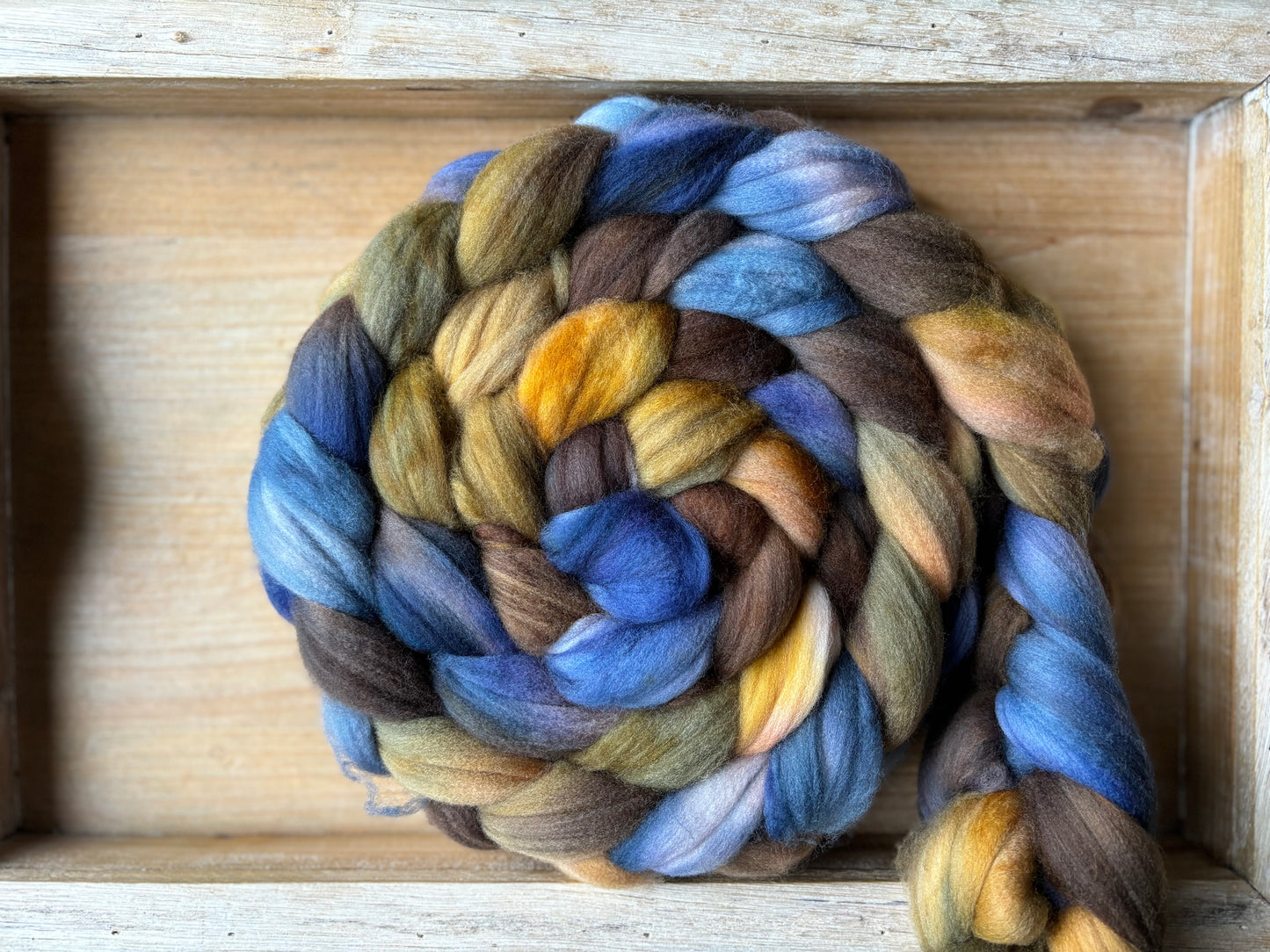 Sunflower Fields - 100 grams of Spinning Fibre