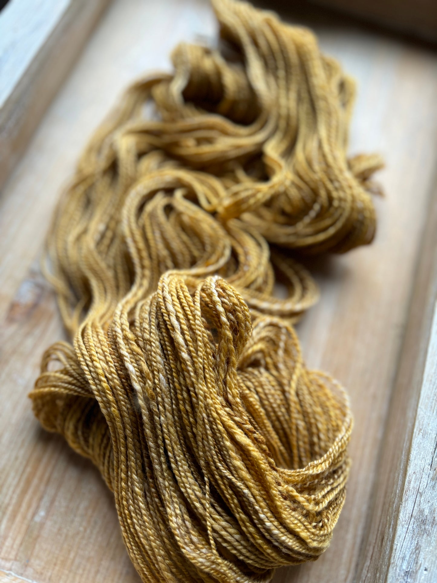Hand Spun Yarn Fade - 100% Untreated Merino Wool