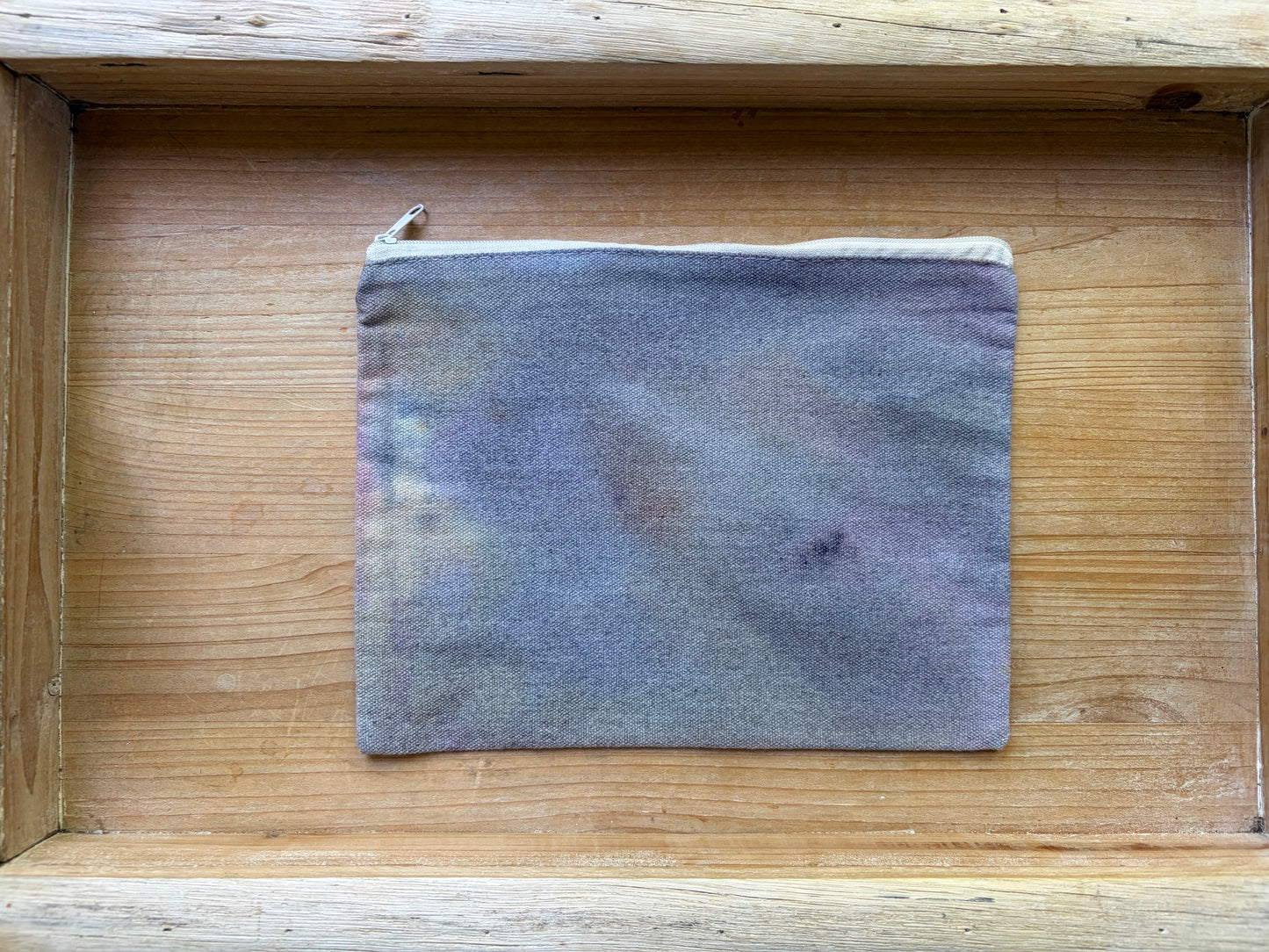 Ice Dyed Zipper Pouch