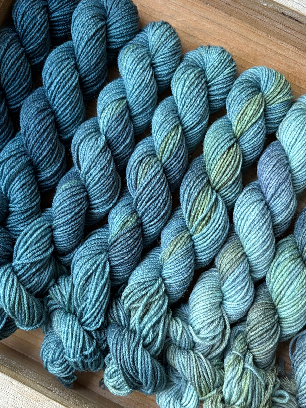 12 Skein Mini Yarn Fade - Squishy Sock Base