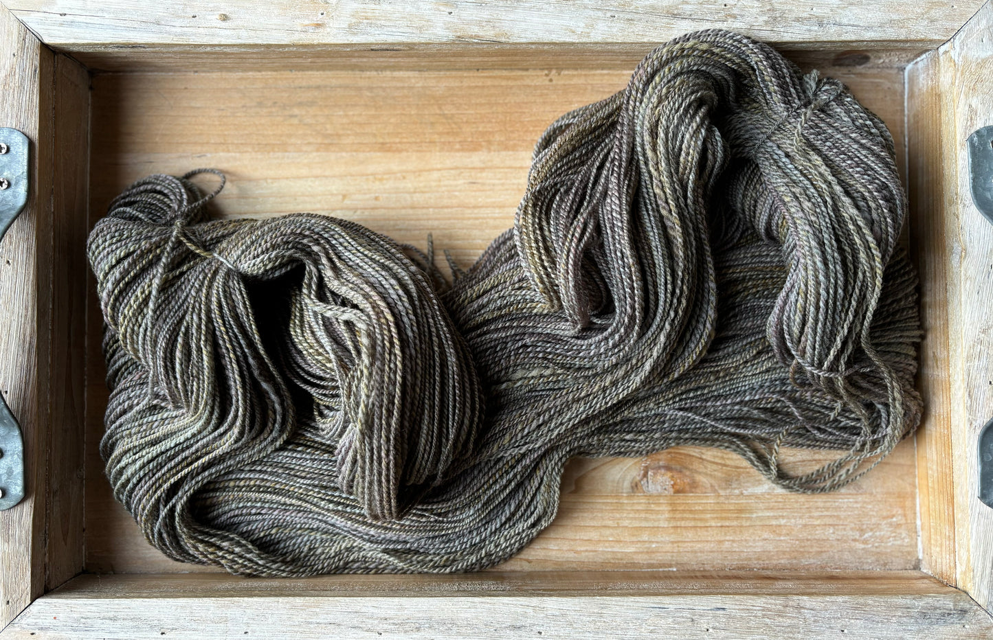 Hand Spun Yarn - 100% Untreated Merino Wool