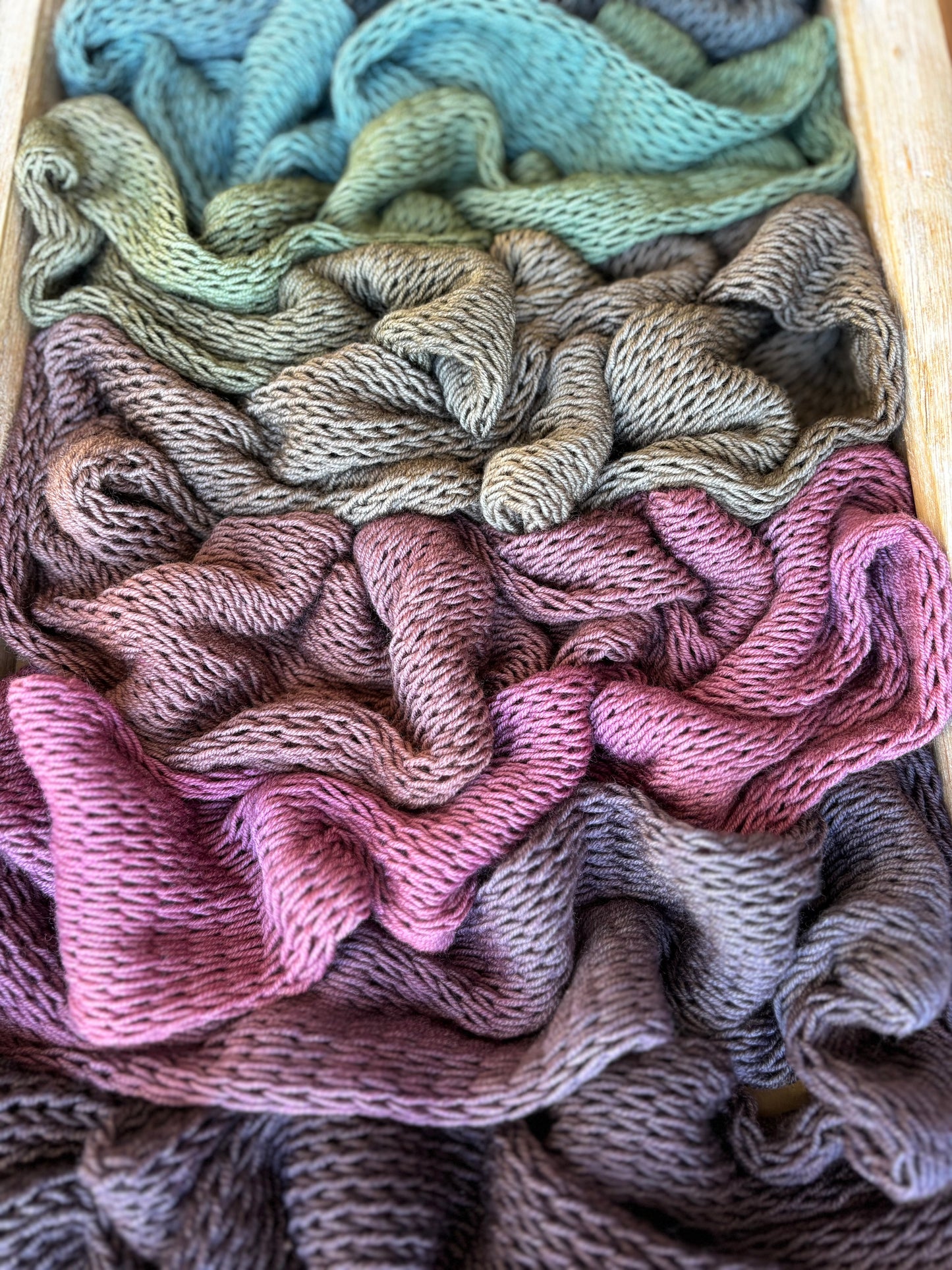 Hand Dyed Yarn Gradient