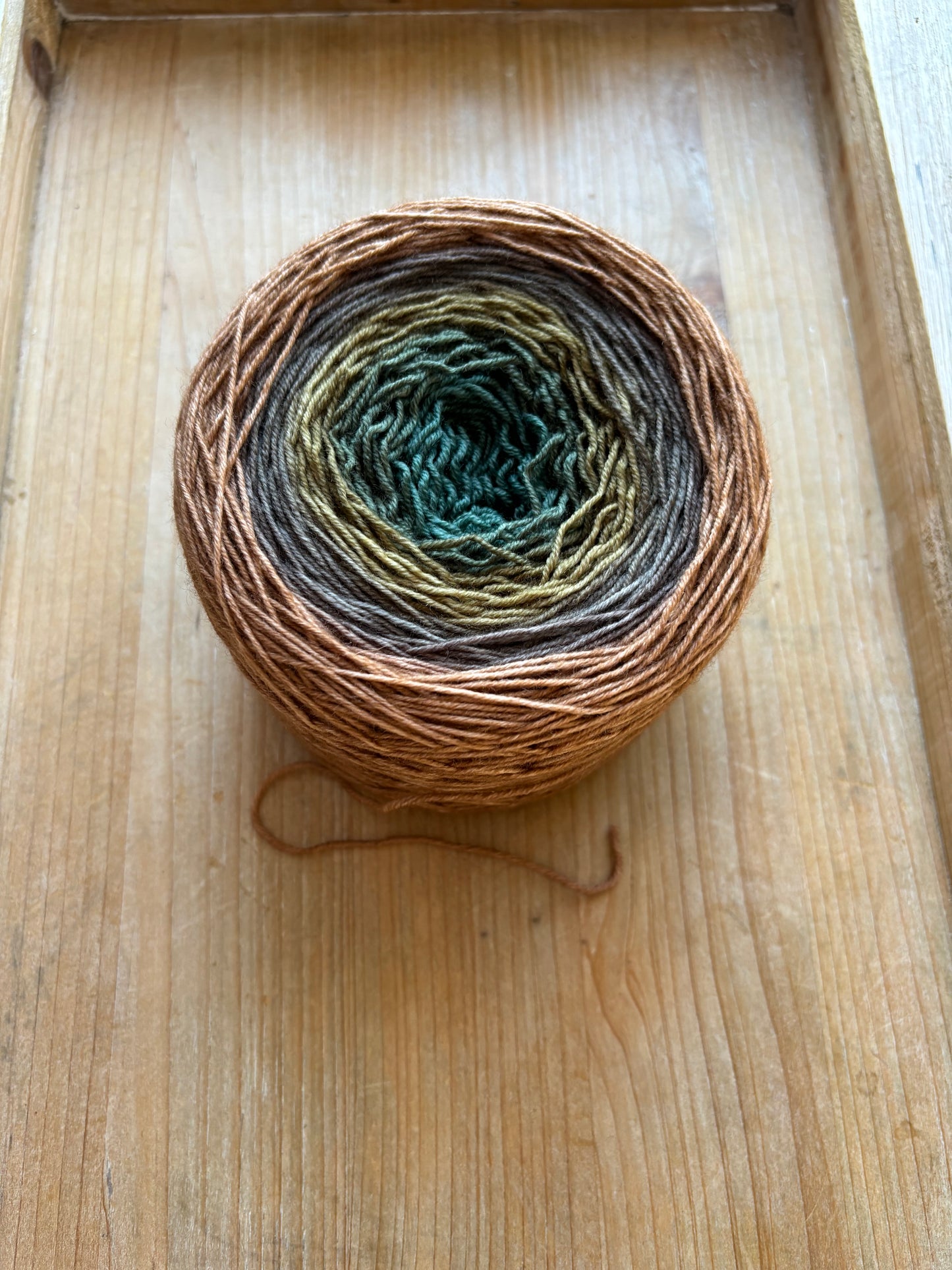 Hand Dyed Yarn Gradient