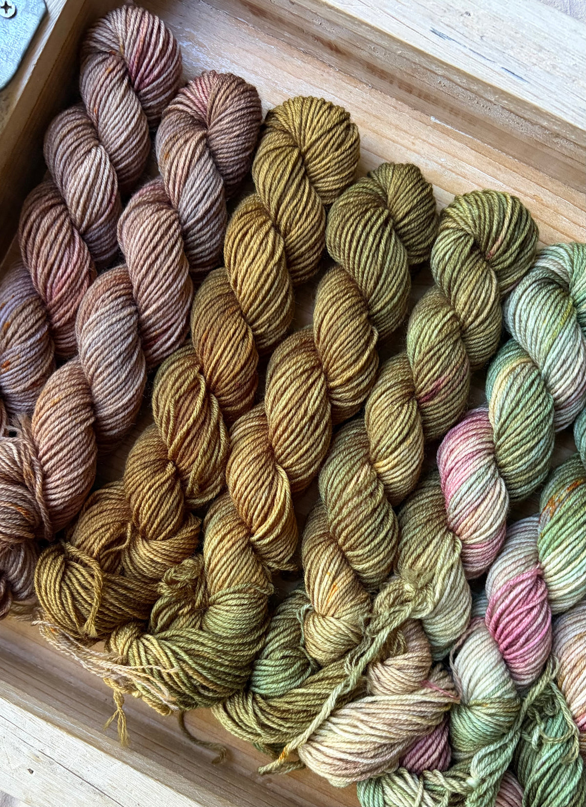 24 Skein Mini Yarn Fade - Squishy Sock Base