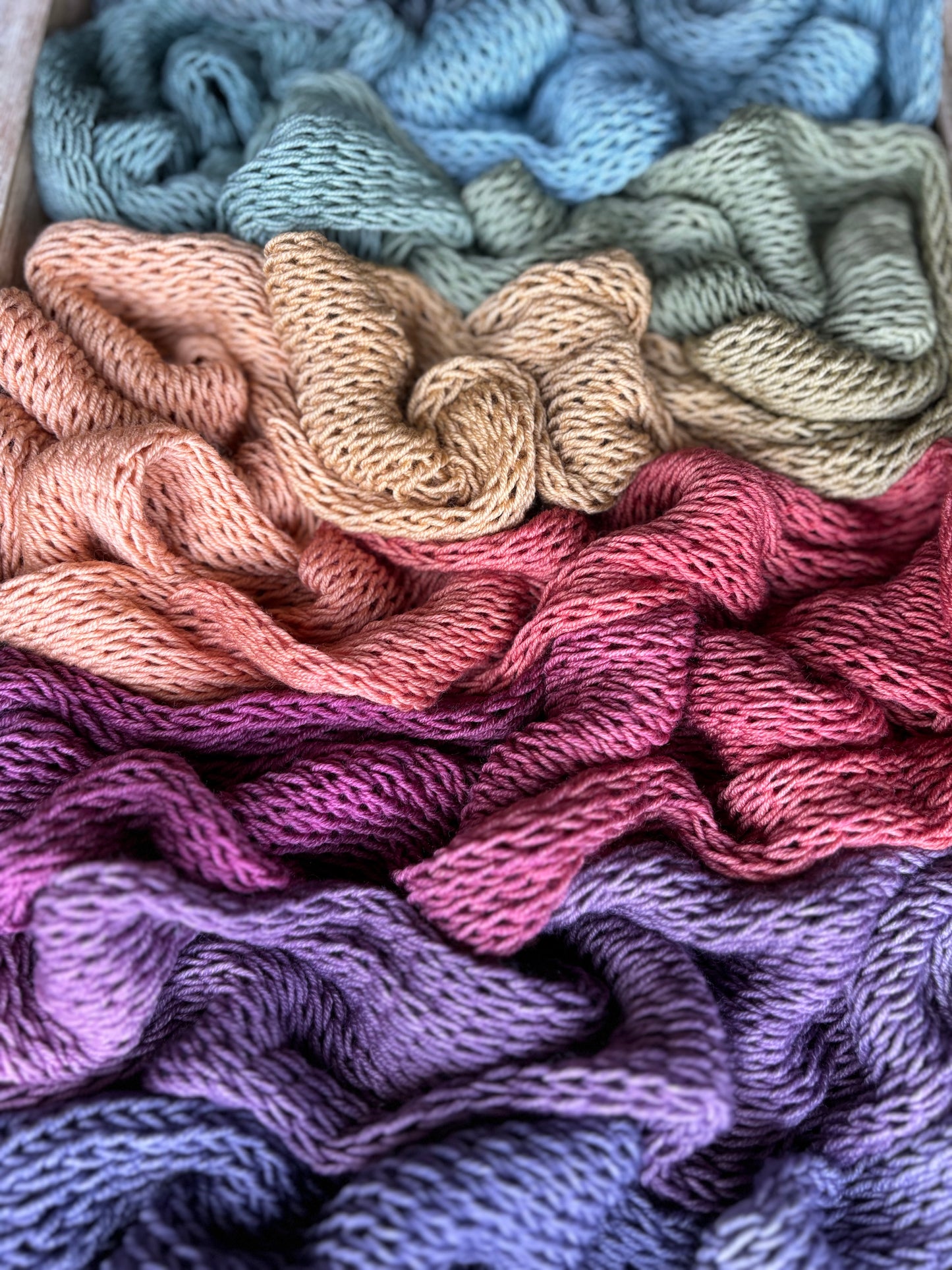 Hand Dyed Yarn Gradient