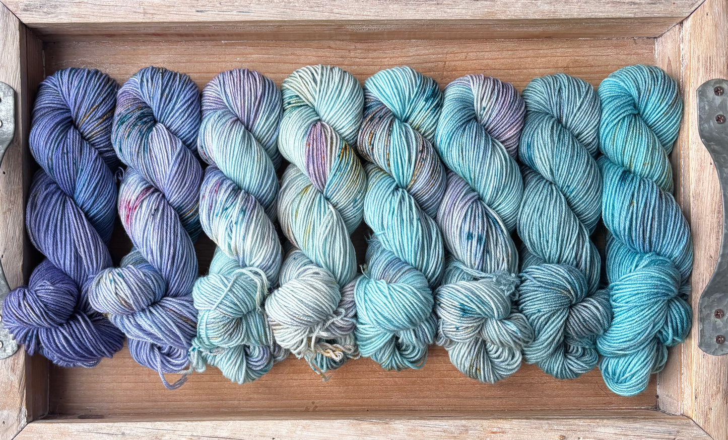 15 Skein Mini Yarn Fade - Squishy Sock Base