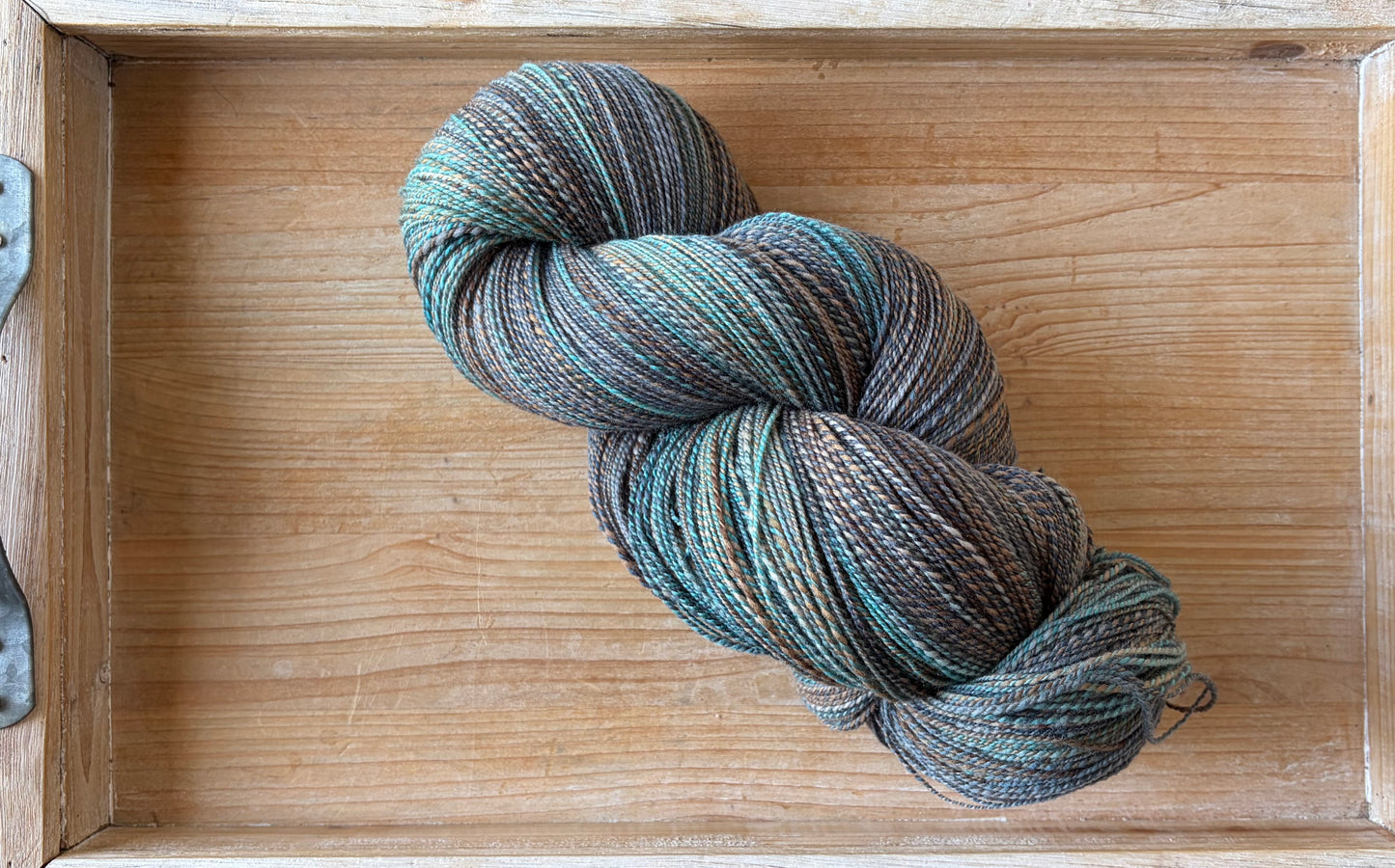 Hand Spun Yarn - 80% Superwash Merino/20% Nylon