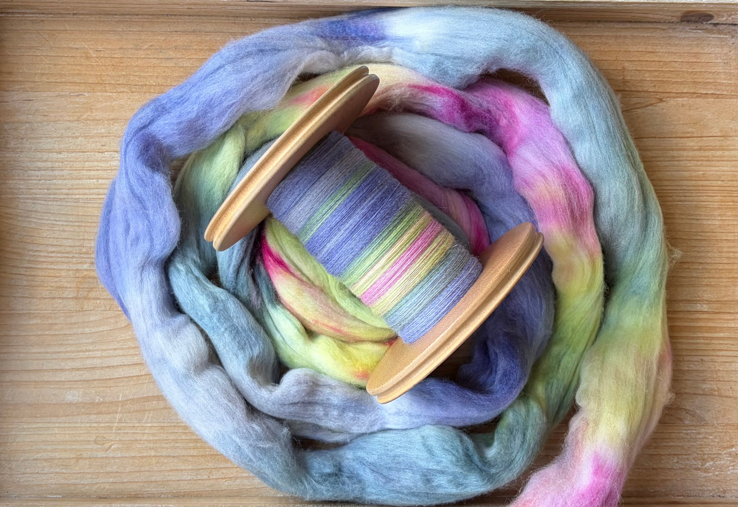 Hand Spun Yarn - 100% Untreated Merino Wool