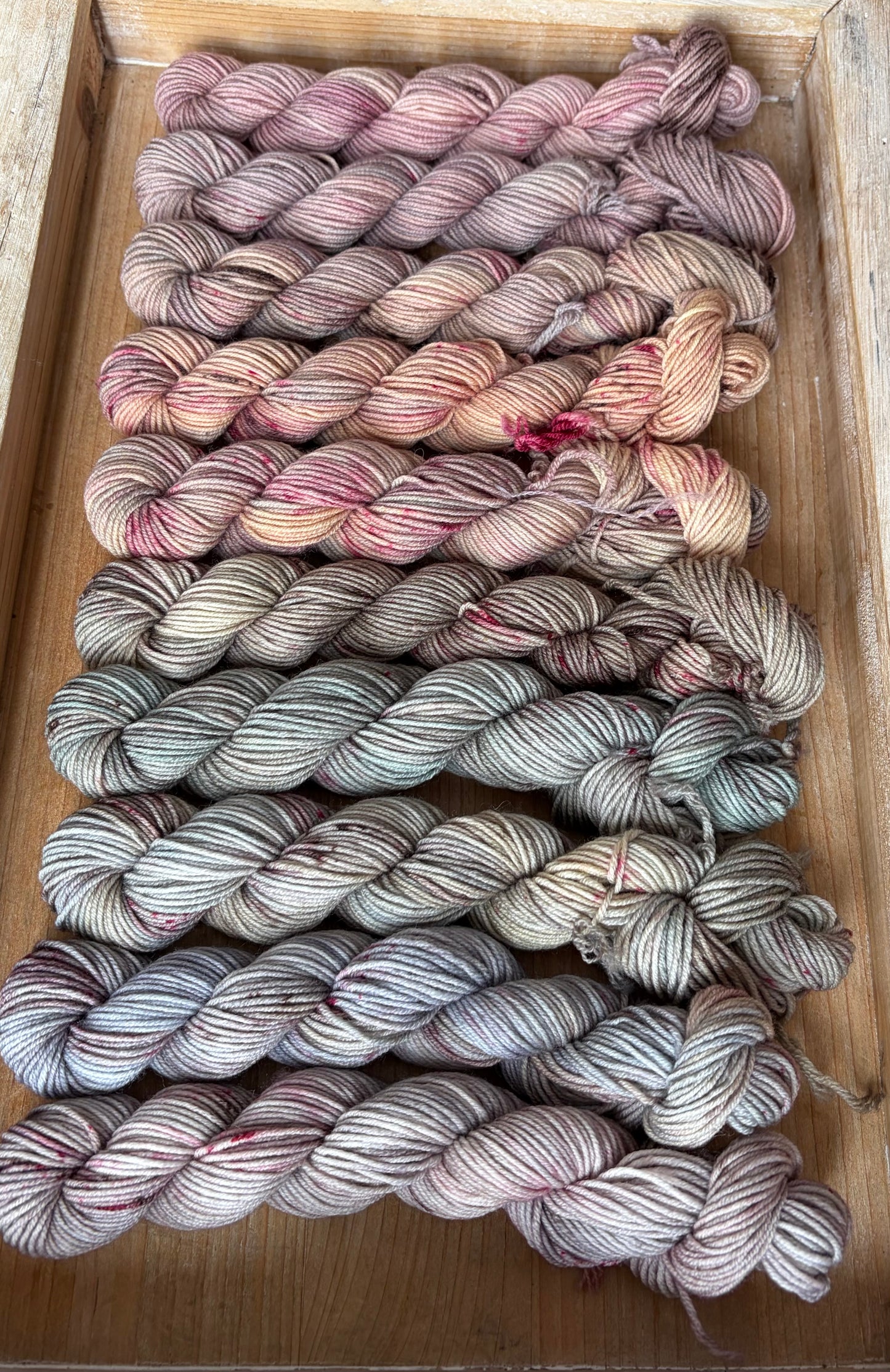10 Skein Mini Yarn Fade - Squishy Sock Base