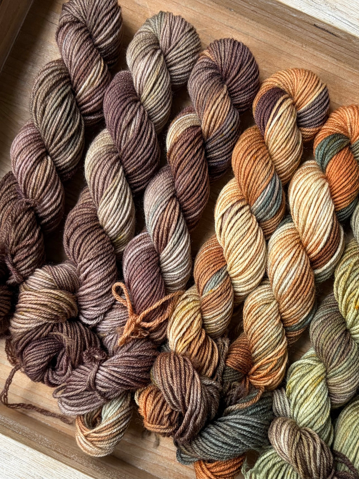 10 Skein Mini Yarn Fade - Squishy Sock Base