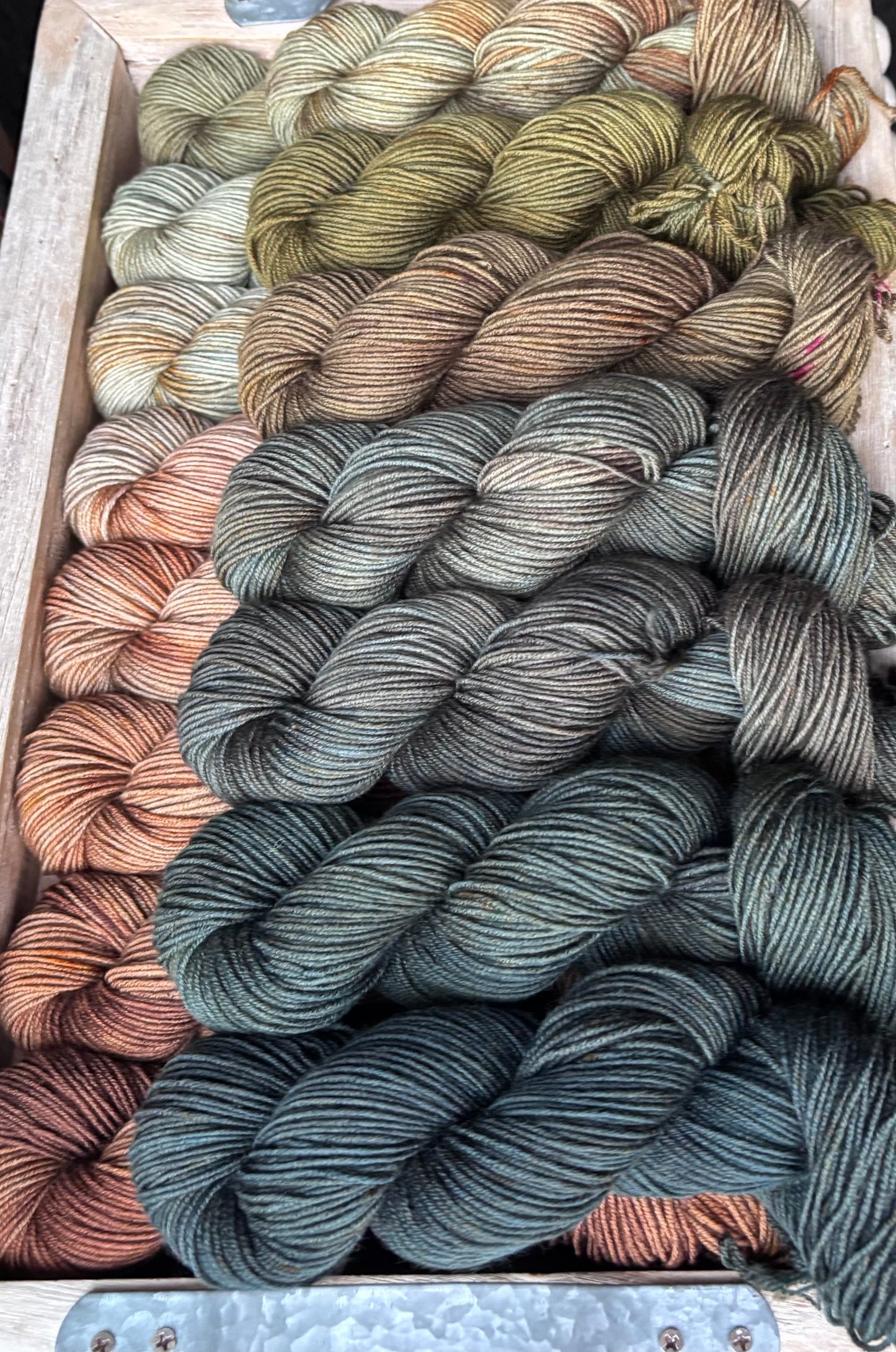 15 Skein Mini Yarn Fade - Squishy Sock Base