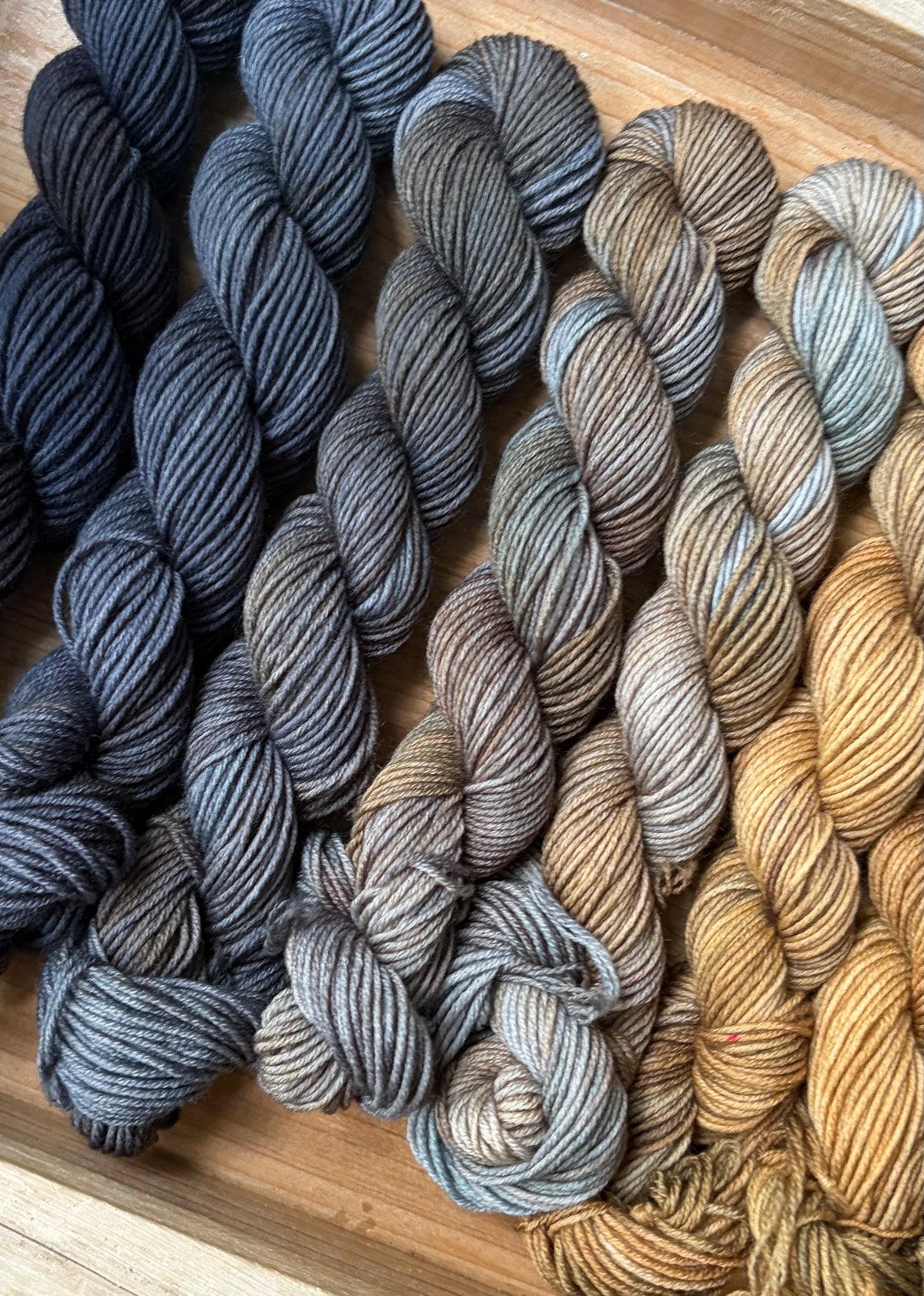 10 Skein Mini Yarn Fade - Squishy Sock Base