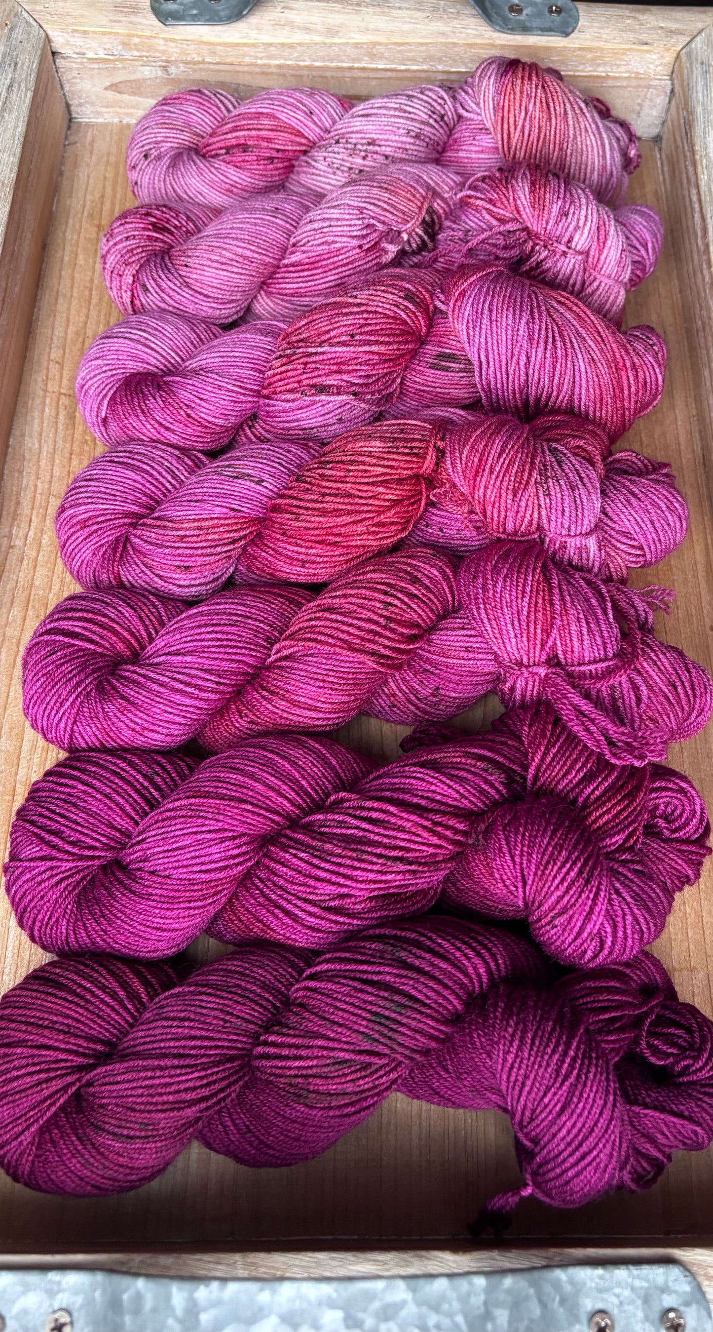 15 Skein Mini Yarn Fade - Squishy Sock Base